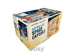 Vintage Horikawa Battery Operated Super Apollo Space Capsule withOriginal Box