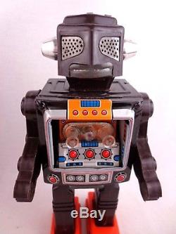 Vintage Horikawa Mr Zerox Tin Plate Robot 9 Space Toy Boxed Working 1960s Rare