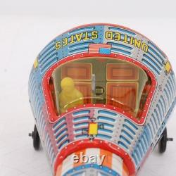 Vintage Horikawa S. H. Japan Tin Space Capsule Battery Toy with Original Box Rare