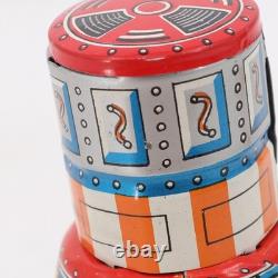 Vintage Horikawa S. H. Japan Tin Space Capsule Battery Toy with Original Box Rare
