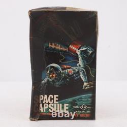 Vintage Horikawa S. H. Japan Tin Space Capsule Battery Toy with Original Box Rare