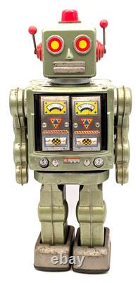 Vintage Horikawa Star Strider Robot Tin Toy Japan Battery Op Non Working 12in