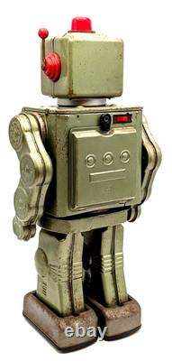 Vintage Horikawa Star Strider Robot Tin Toy Japan Battery Op Non Working 12in