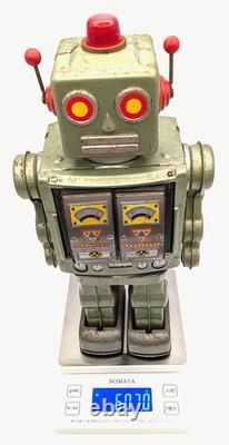 Vintage Horikawa Star Strider Robot Tin Toy Japan Battery Op Non Working 12in