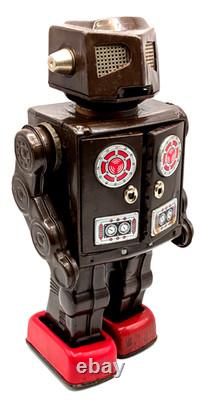 Vintage Horikawa Tin Robot Space Man Showa Retro 27cm Made in Japan