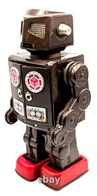 Vintage Horikawa Tin Robot Space Man Showa Retro 27cm Made in Japan