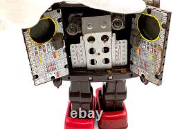Vintage Horikawa Tin Robot Space Man Showa Retro 27cm Made in Japan
