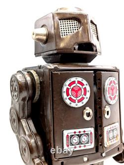 Vintage Horikawa Tin Robot Space Man Showa Retro 27cm Made in Japan