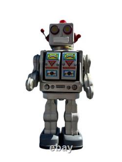 Vintage Horikawa Toys Space Walkman Electric Tin Robot