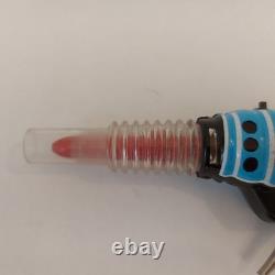 Vintage Hungary Space Ray Gun Pistol Litho Astronaut Friction Tin Toy Works+ Box