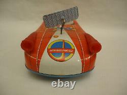 Vintage Hungary Space Shuttle Tin Toy Lemez Astronaut Interkosmosz Works + BOX