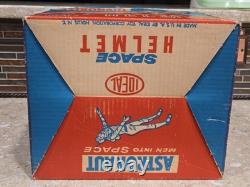 Vintage Ideal Astronaut Space Helmet Tv Men Into Space 1960 With Box