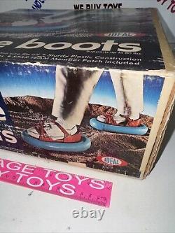 Vintage Ideal Star Team Space Moon Boots MISB New 1969 Sealed? Space Boots