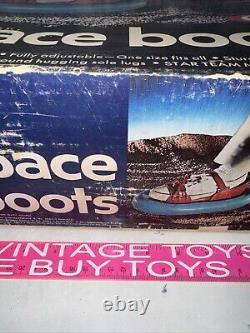 Vintage Ideal Star Team Space Moon Boots MISB New 1969 Sealed? Space Boots