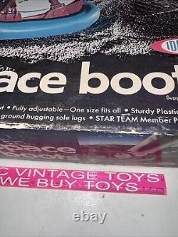 Vintage Ideal Star Team Space Moon Boots MISB New 1969 Sealed? Space Boots