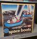 Vintage Ideal Star Team Space Moon Boots MiSB 1969 Factory Sealed In Box Rare