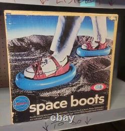 Vintage Ideal Star Team Space Moon Boots MiSB 1969 Factory Sealed In Box Rare