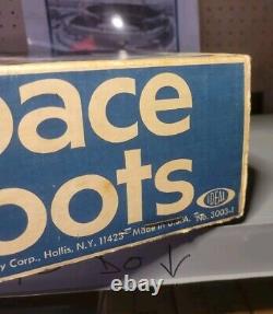 Vintage Ideal Star Team Space Moon Boots MiSB 1969 Factory Sealed In Box Rare