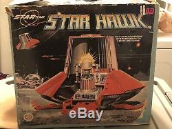 Vintage Ideal Star Team Star Hawk Space Ship With Zeroid Figure & Box