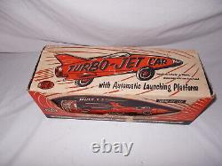 Vintage Ideal Turbo-jet Car #4867 & Launcher In Box Works Very Nice! Lot #p-90