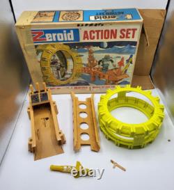 Vintage Ideal Zeroid Action Set Solar Cycle withOriginal Box AS IS 1960s Space Toy