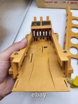 Vintage Ideal Zeroid Action Set Solar Cycle withOriginal Box AS IS 1960s Space Toy