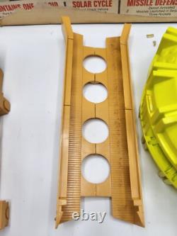 Vintage Ideal Zeroid Action Set Solar Cycle withOriginal Box AS IS 1960s Space Toy