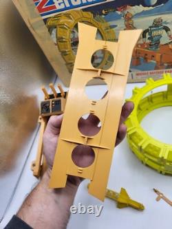 Vintage Ideal Zeroid Action Set Solar Cycle withOriginal Box AS IS 1960s Space Toy