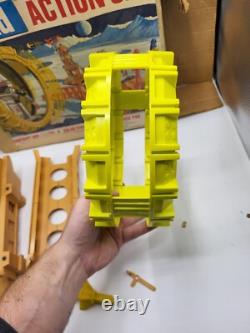 Vintage Ideal Zeroid Action Set Solar Cycle withOriginal Box AS IS 1960s Space Toy