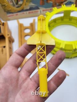 Vintage Ideal Zeroid Action Set Solar Cycle withOriginal Box AS IS 1960s Space Toy