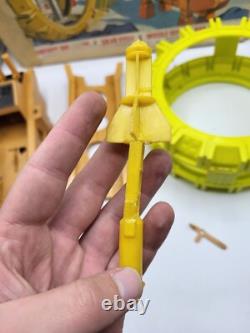 Vintage Ideal Zeroid Action Set Solar Cycle withOriginal Box AS IS 1960s Space Toy