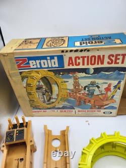 Vintage Ideal Zeroid Action Set Solar Cycle withOriginal Box AS IS 1960s Space Toy