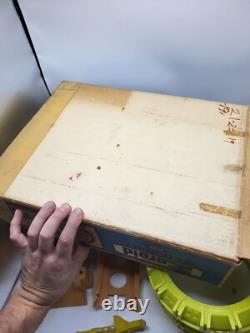 Vintage Ideal Zeroid Action Set Solar Cycle withOriginal Box AS IS 1960s Space Toy