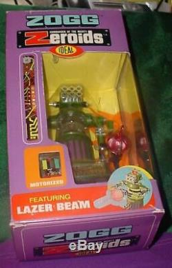 Vintage Ideal Zeroids Zeroid Zogg With Laser Beam Mib Factory Sealed Inside