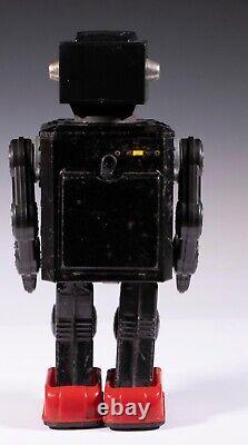 Vintage Japan Tin Battery Operated Horikawa Astronaut TV Robot