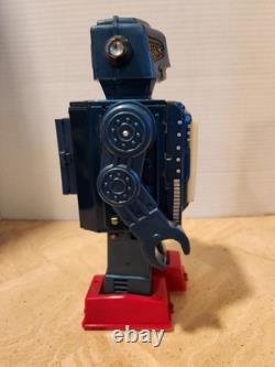 Vintage Japan Tin Horikawa Video TV Television Robot