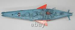 Vintage Japanese NOMURA diecast metal STARBLAZERS Space Battleship Yamato 1/850