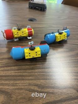 Vintage Japanese Toy Space Fire, Space patrol And Tin Toy Japan Used Collectible