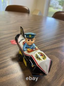 Vintage Japanese Toy Space Fire, Space patrol And Tin Toy Japan Used Collectible