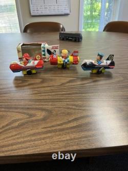 Vintage Japanese Toy Space Fire, Space patrol And Tin Toy Japan Used Collectible