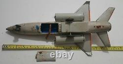 Vintage Jet Liner Me 671 Cosmos Rocket Toy Space Batt. Operated China Large