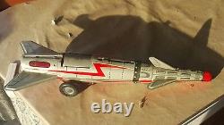 Vintage Jet Liner Me 671 Cosmos Rocket Toy Space Batt. Operated China Large