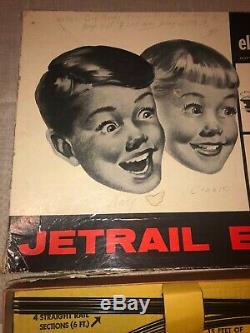 Vintage Jetrail Express Electric Monorail Train In Box