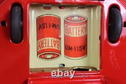 Vintage KO Japan Flying Saucer with Space Pilot Battery Op. 1950's with Original Box