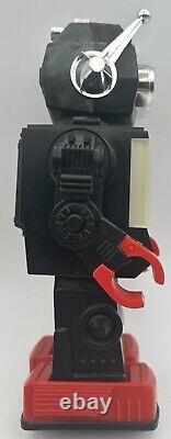 Vintage Kamko Saturn Walking Light Up TV Space Robot Tested Working As Found