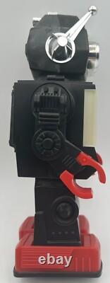 Vintage Kamko Saturn Walking Light Up TV Space Robot Tested Working As Found