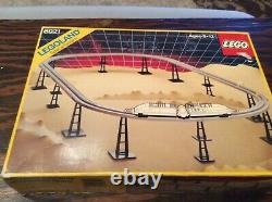 Vintage LEGO 6921 Monorail Accessory Track Set complete with instructions withbox