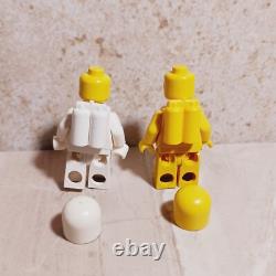 Vintage LEGO Classic SPACE Minifigures White & Yellow Complete Helmet Air tanks