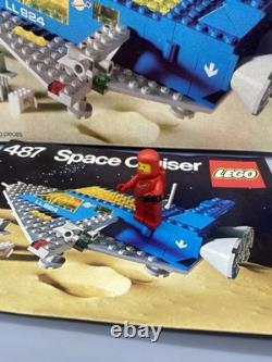 Vintage LEGO Classic Space 487 Space Cruiser 1979 99% Complete Missing Some Legs