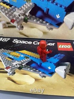 Vintage LEGO Classic Space 487 Space Cruiser 1979 99% Complete Missing Some Legs